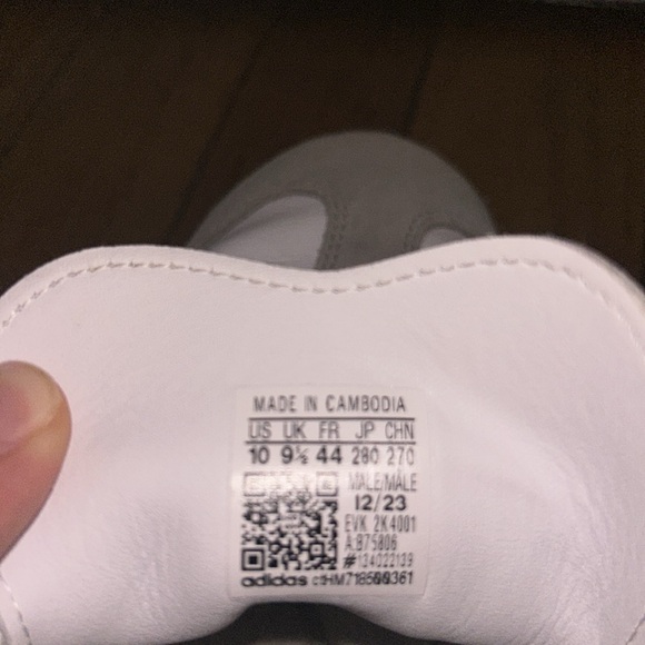 adidas Samba Classic White Gum Sole - Picture 5 of 5